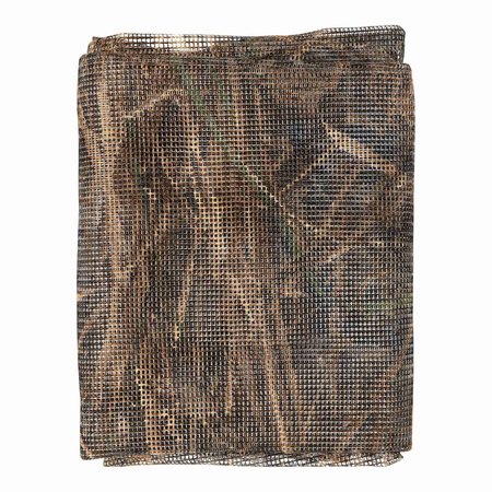 Vanish Tough Mesh Camouflage Netting, Glare-Free Fabric, 12' x 56 in., Realtree Max 7 Camo 25354